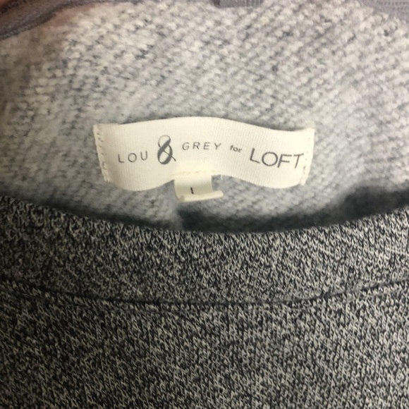 Lou & Grey for LOFT Fleeceback Emoji Sweatshirt - Picture 4 of 4
